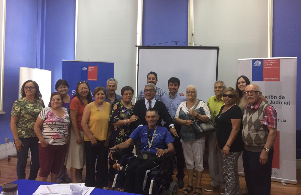 Realizan dialogo ciudadano en la CAJTA de Tarapacá, enfocado a adultos mayores