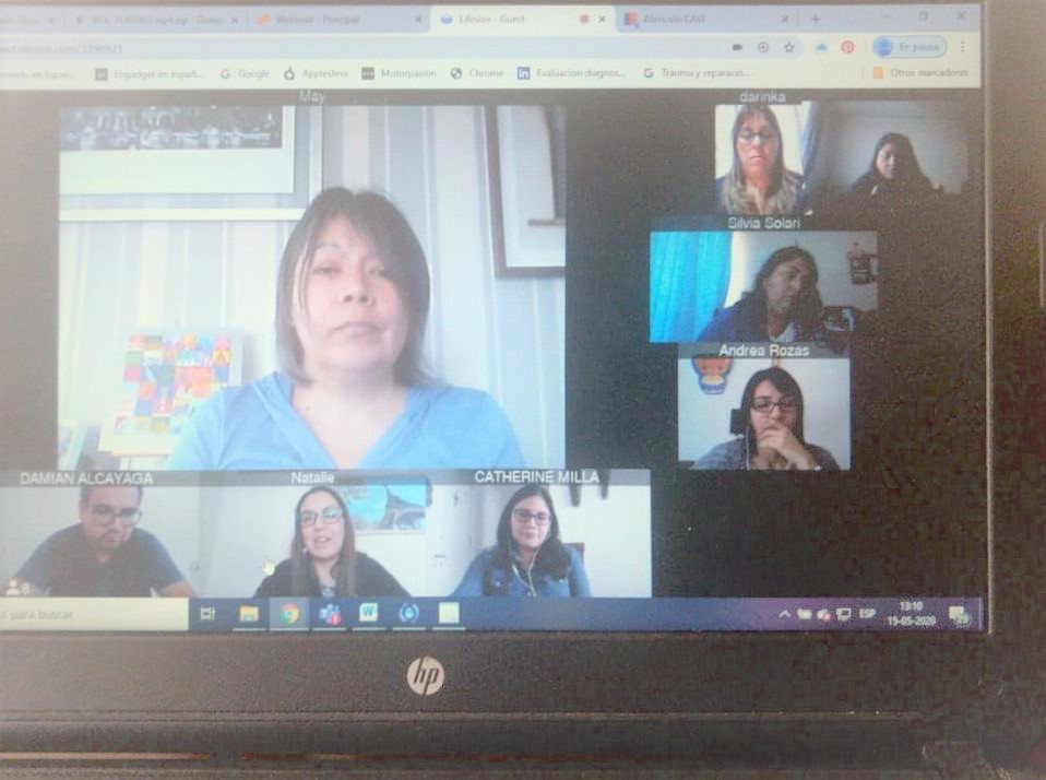 Reunión de coordinación: Centro de Atención a Víctimas de Delitos Violentos de la Región de Antofagasta