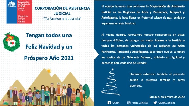 Saludo navideño