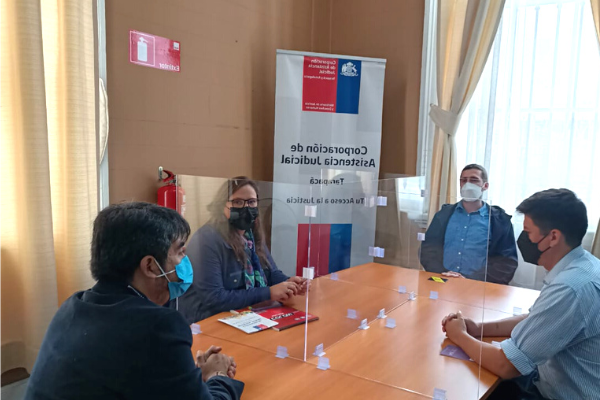 Diputado por Tarapacá, Matías Ramírez Pascal visitó la Corporación de Asistencia Judicial en Iquique