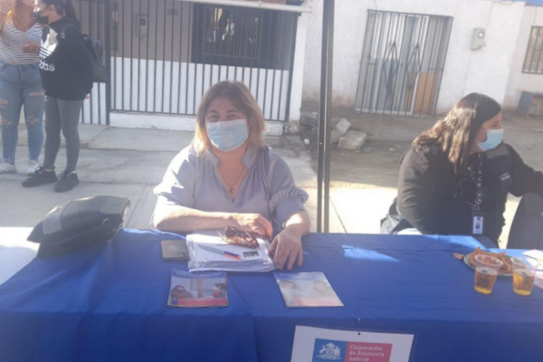 Consultorio Jurídico de Tocopilla, participó en el Gobierno en Terreno desarrollado en la Junta de Vecinos, Santos Ossa