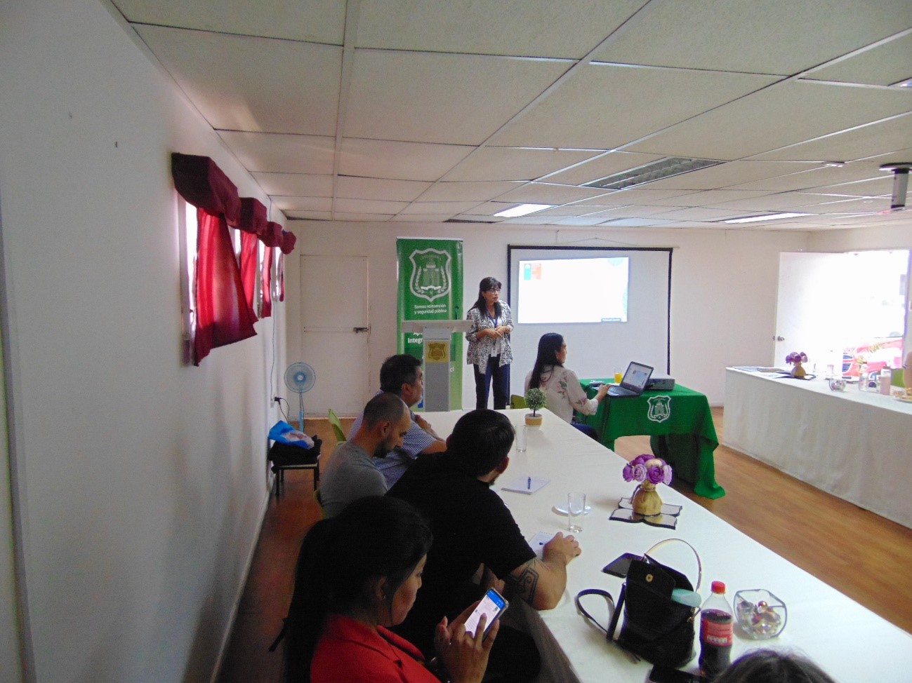 CAJTA brindó charla sobre Ley 21.325 de migración y extranjería a funcionario/as de Gendarmería de Chile en Arica
