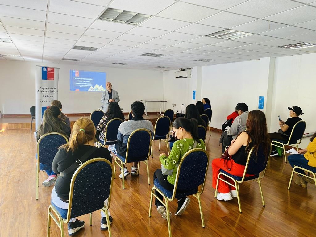 CAJTA realiza taller a familias del 40% de mayor vulnerabilidad social de Antofagasta