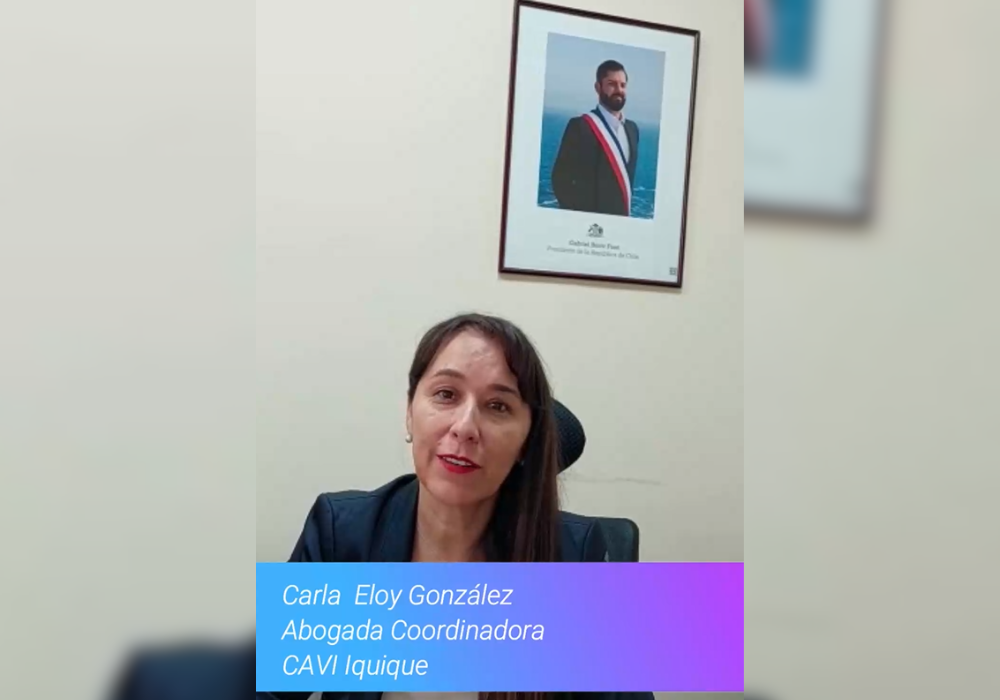 TE INVITAMOS a ver nuestro video informativo sobre  el  CAVI Iquique
