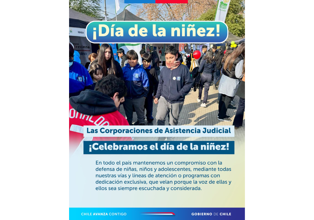 ¡Feliz día de niñez!