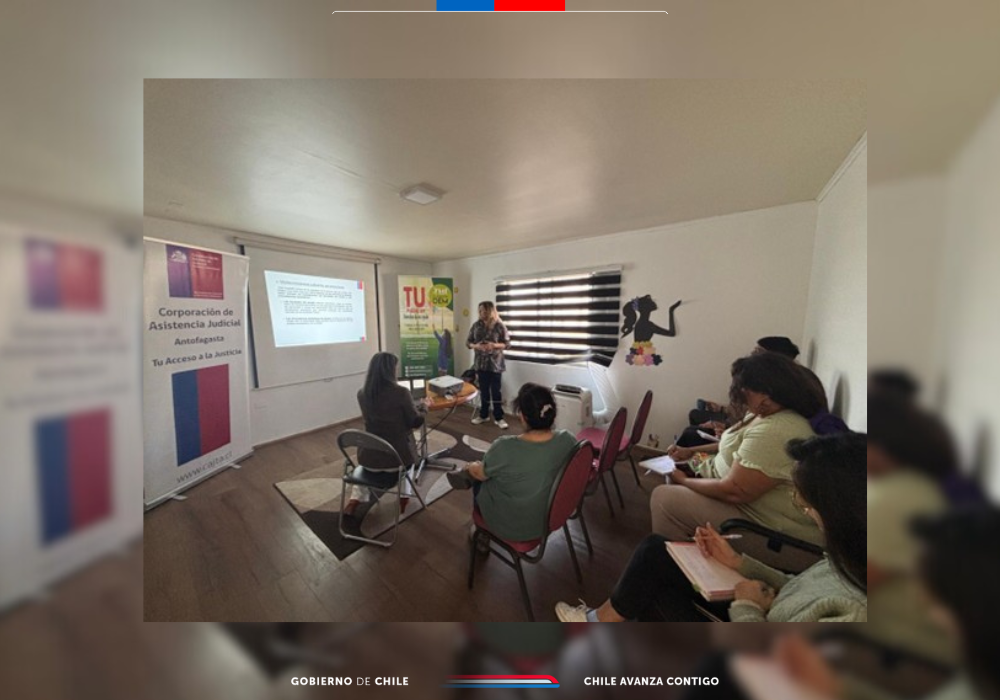 Consultorio Jurídico de Tocopilla realiza “Taller Socio Jurídico”