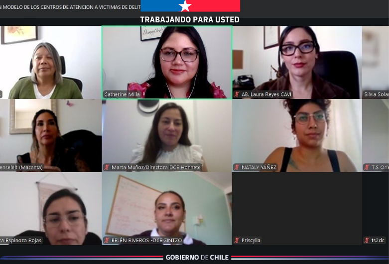 CAVI de Antofagasta capacita a los equipos de la Fundación PRODERE