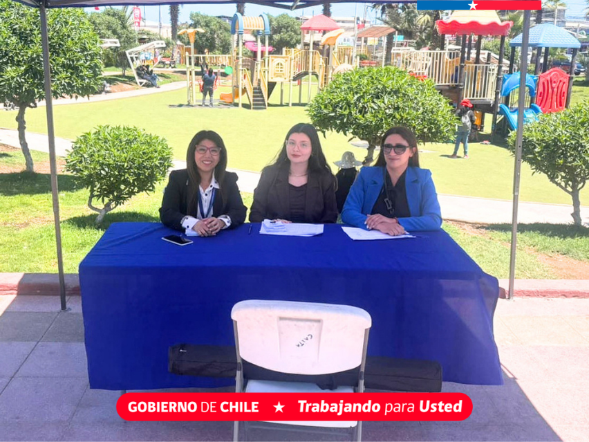 CAJTA participa en nuevo Gobierno en Terreno en Alto Hospicio