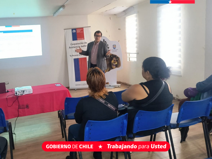 CAJTA-SENADIS REALIZÓ CHARLA SOBRE LEY TEA EN MEJILLONES